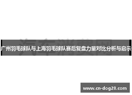 广州羽毛球队与上海羽毛球队赛后复盘力量对比分析与启示